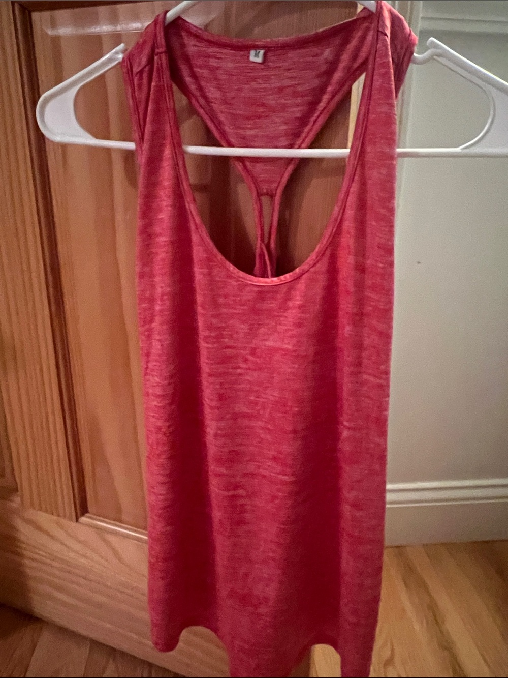 Women’s Sleeveless Racerback Tank Top - Red